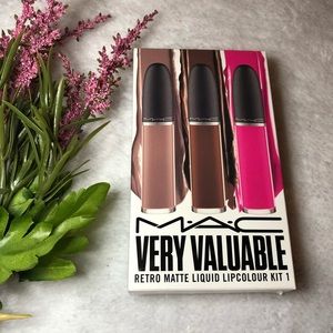 🚨LAST ONE🚨🆕 MAC Matte Retro Lipcolour matte Set